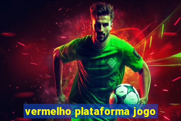 vermelho plataforma jogo